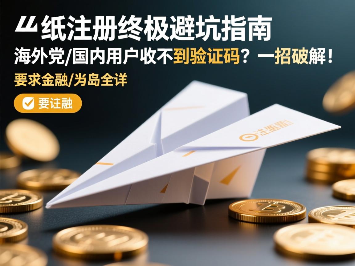 纸飞机注册终极避坑指南，海外党/国内用户收不到验证码？一招破解！
