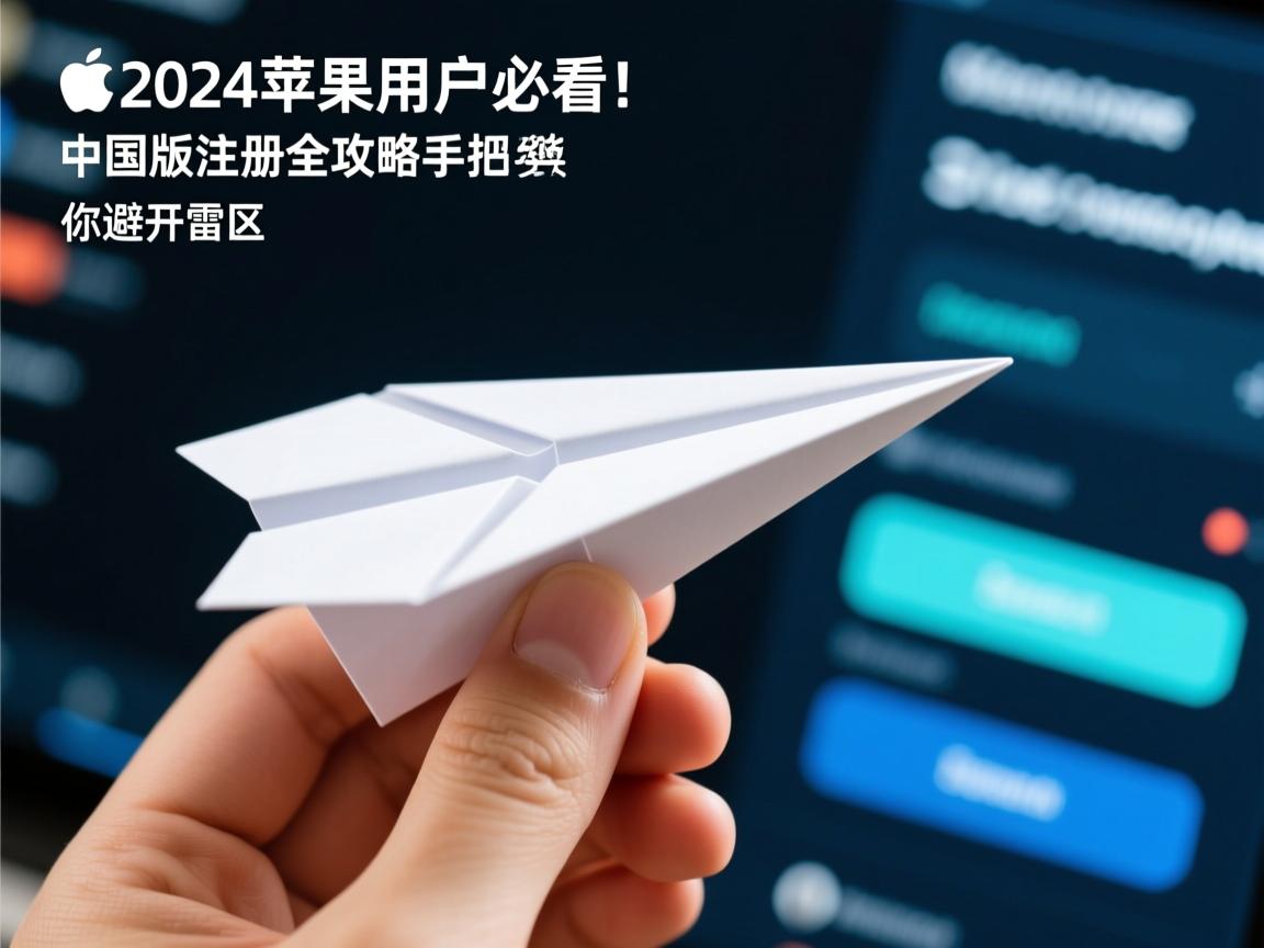 2024苹果用户必看！纸飞机中国版注册全攻略，手把手教你避开雷区