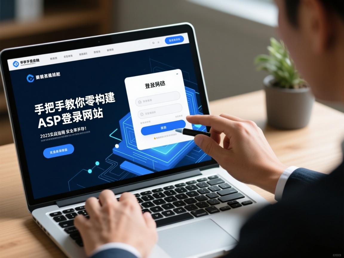 手把手教你零基础构建ASP登录网站，2023实战指南，安全与效率并存！