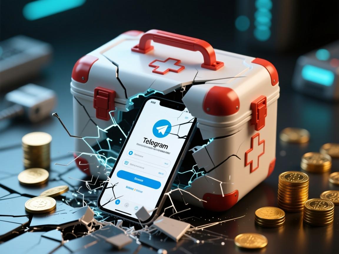 AI急救箱，Telegram登录闪退终极破解手册！你的手机正在崩溃边缘自救！