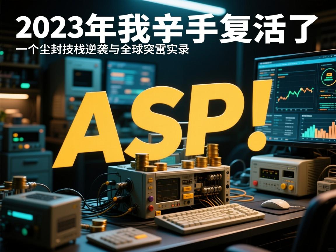 2023年,我亲手复活了ASP!一个尘封技术栈的逆袭与全球突围实录
