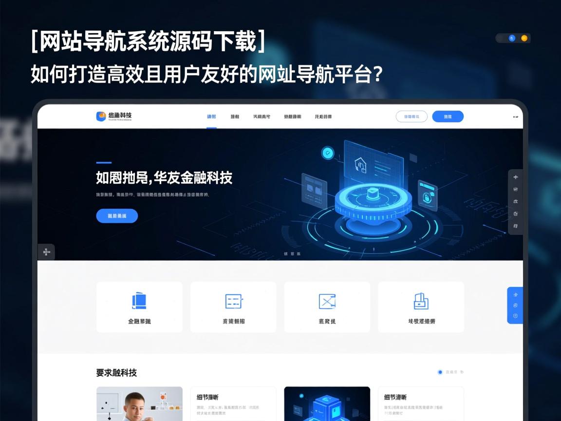 }网站导航系统源码下载,如何打造高效且用户友好的网址导航平台?