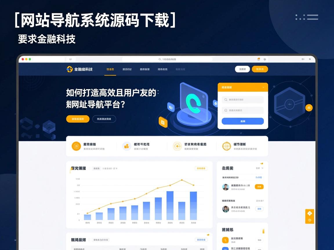}网站导航系统源码下载,如何打造高效且用户友好的网址导航平台?