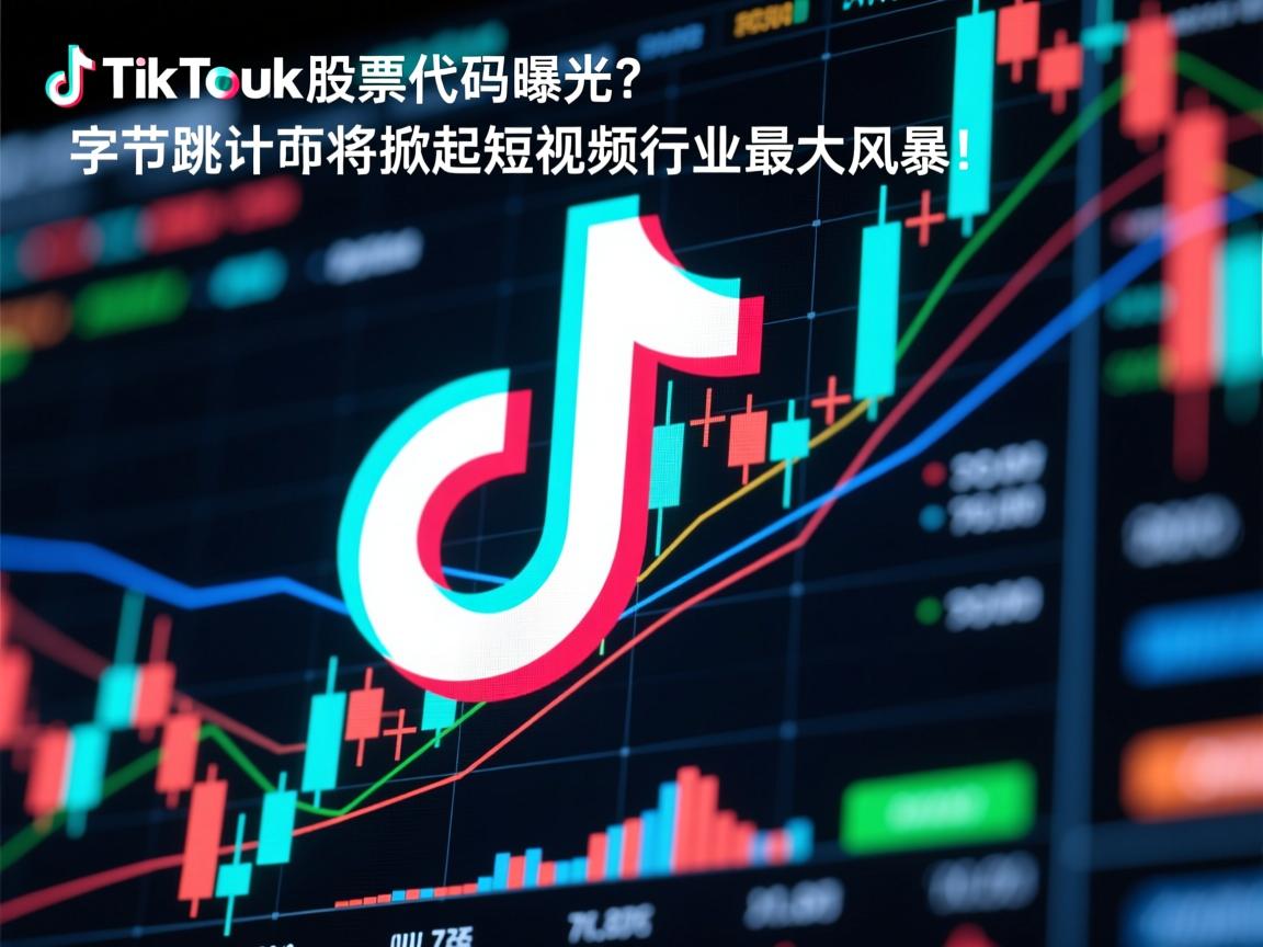 }TikTok股票代码曝光？字节跳动或将掀起短视频行业最大风暴！