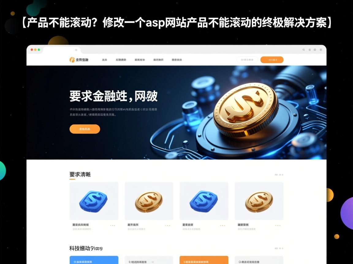 }产品不能滚动?修改一个asp网站产品不能滚动的终极解决方案
