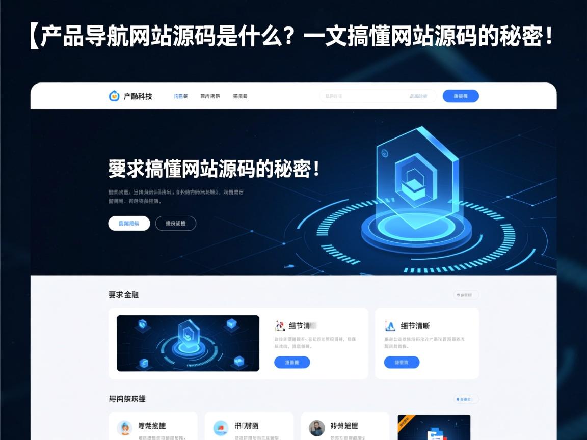 }产品导航网站源码是什么?一文搞懂网站源码的秘密!