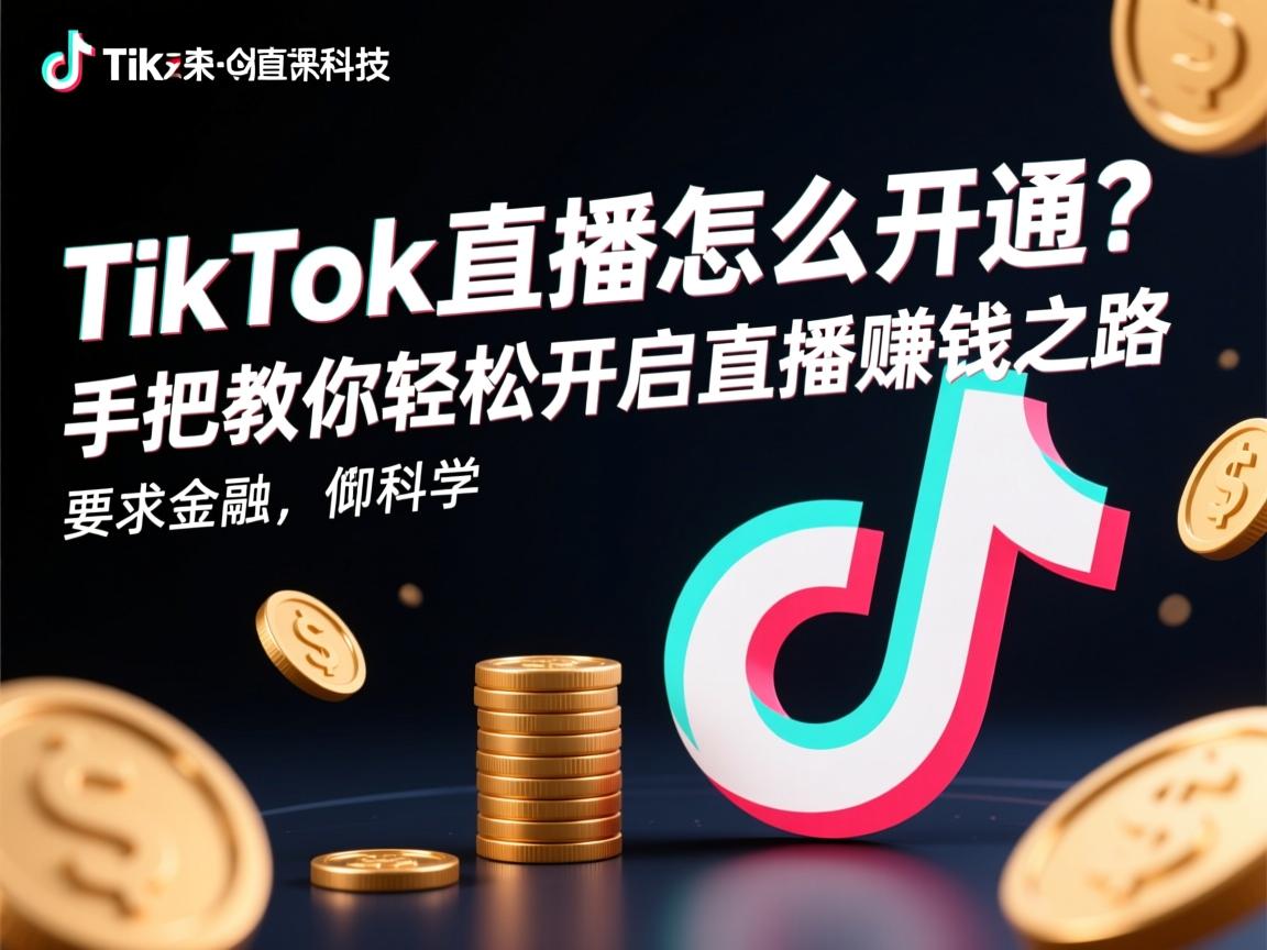 }TikTok直播怎么开通？手把手教你轻松开启直播赚钱之路