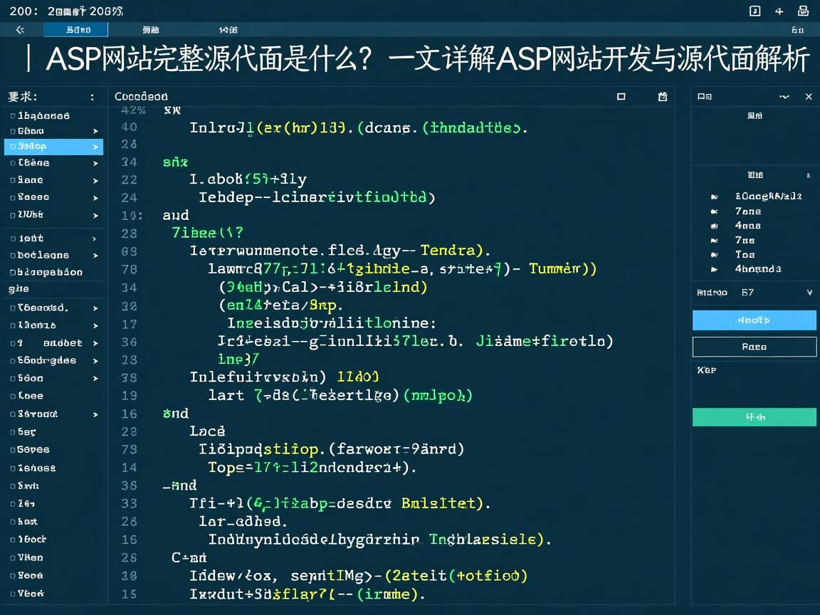 }ASP网站完整源代码是什么？一文详解ASP网站开发与源代码解析