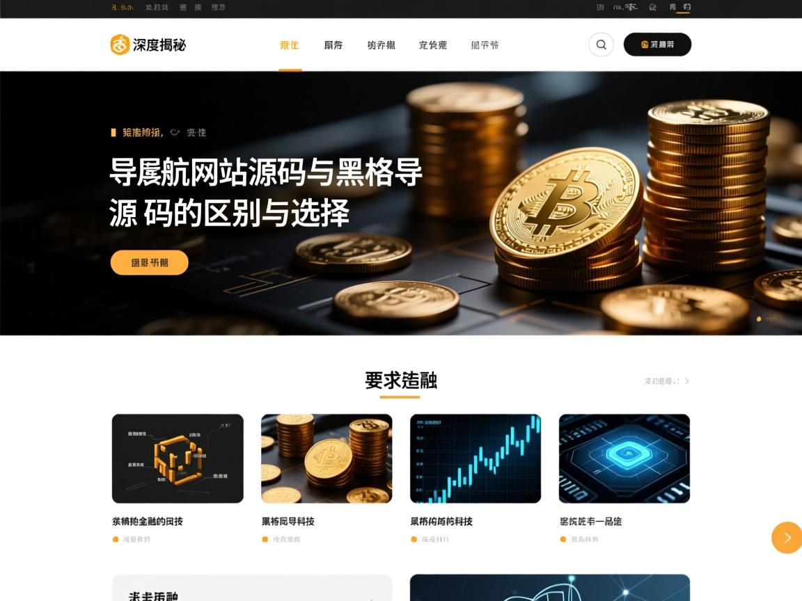 深度揭秘，格子导航网站源码与黑格导航源码的区别与选择