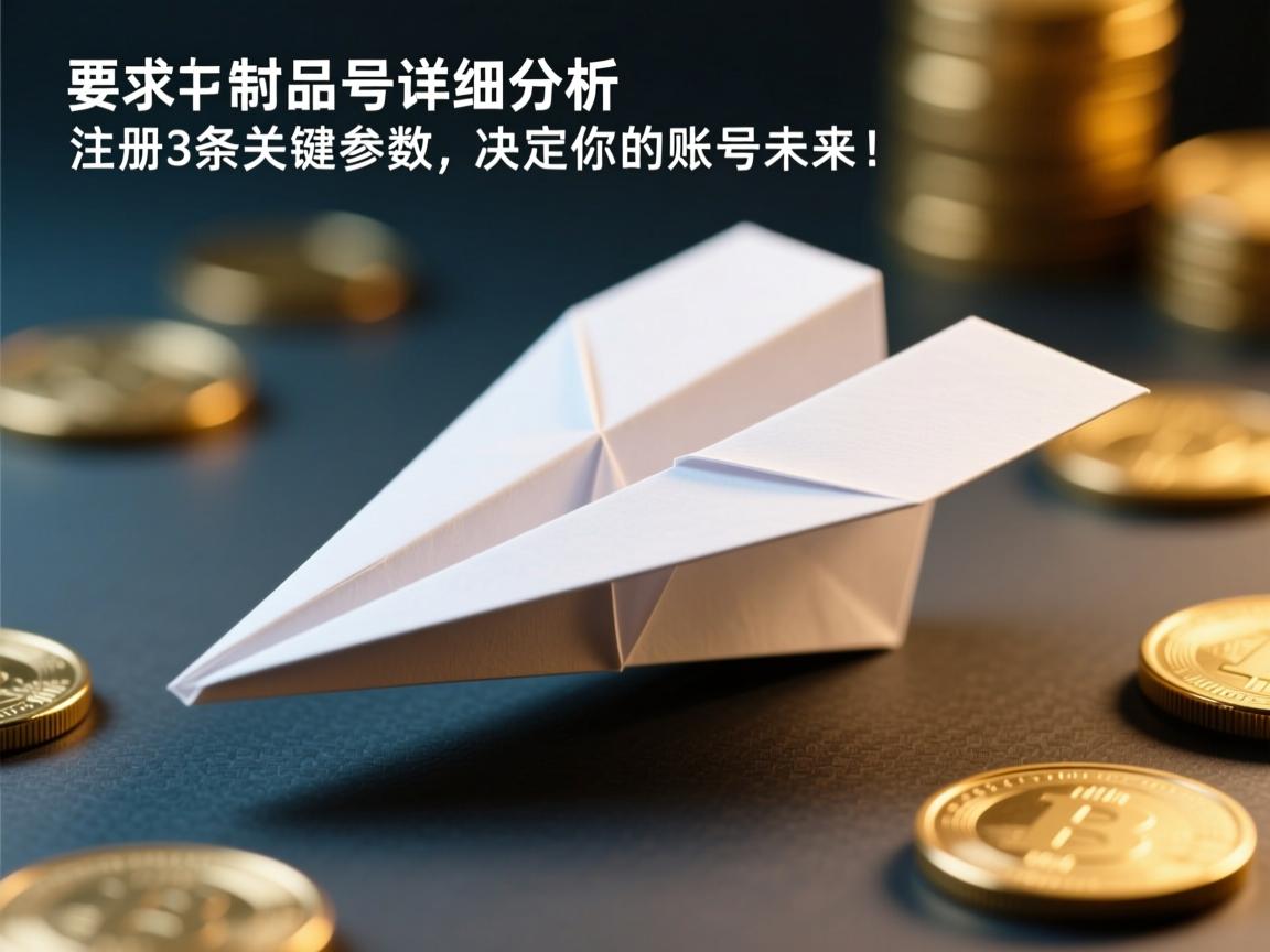 纸飞机成品号详细分析，注册3条关键参数，决定你的账号未来！