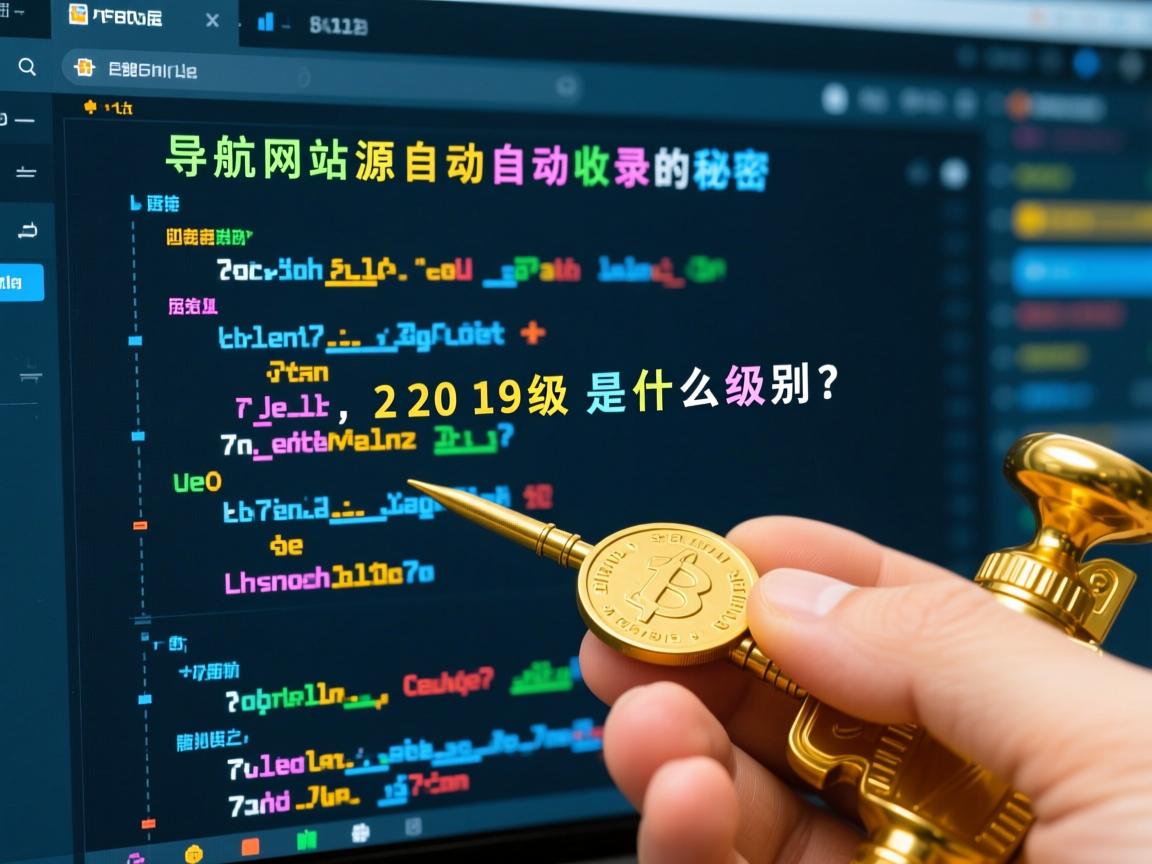 导航网站源码自动收录的秘密，2019级是什么级别？