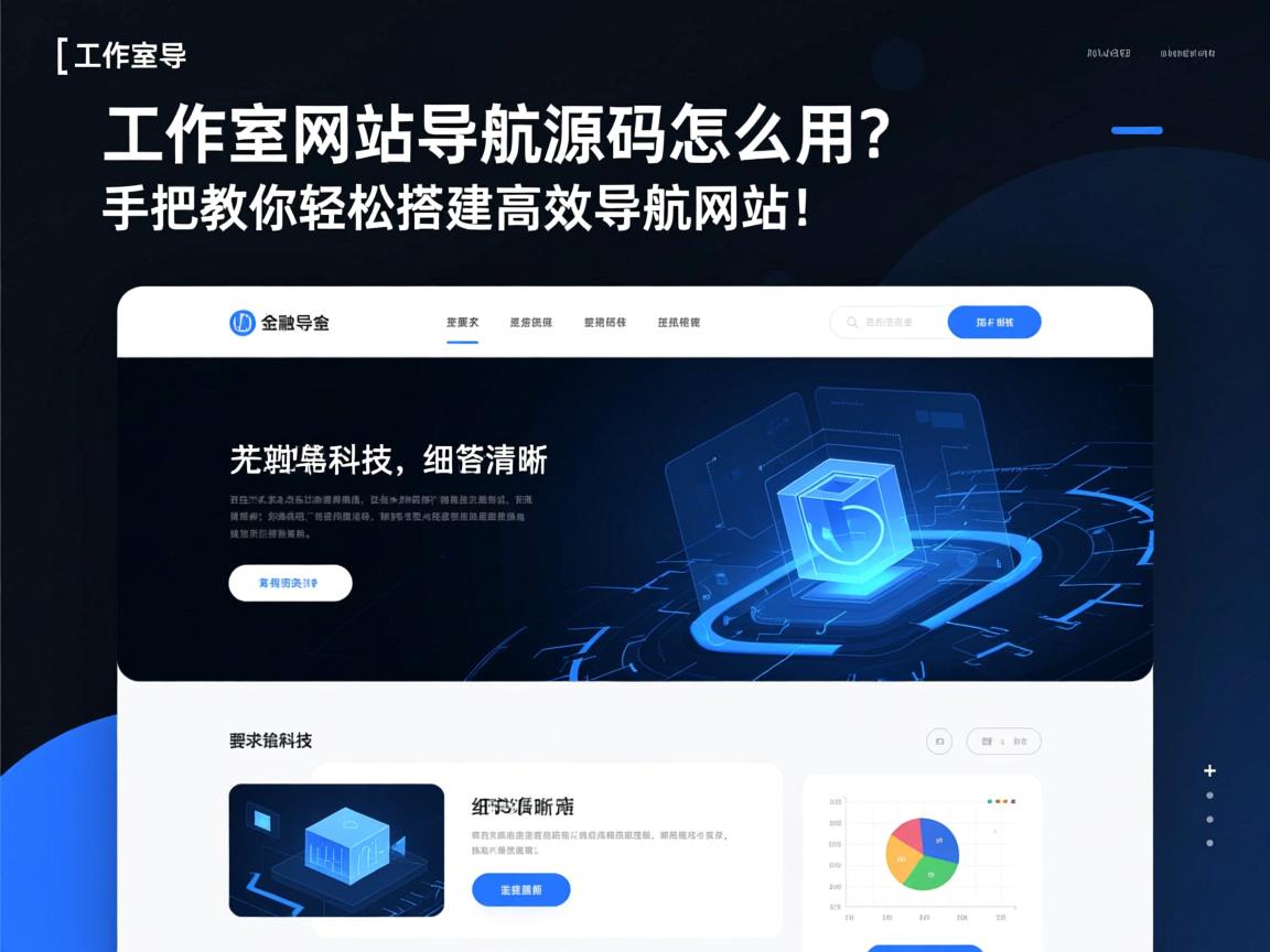 }工作室网站导航源码怎么用？手把手教你轻松搭建高效导航网站！