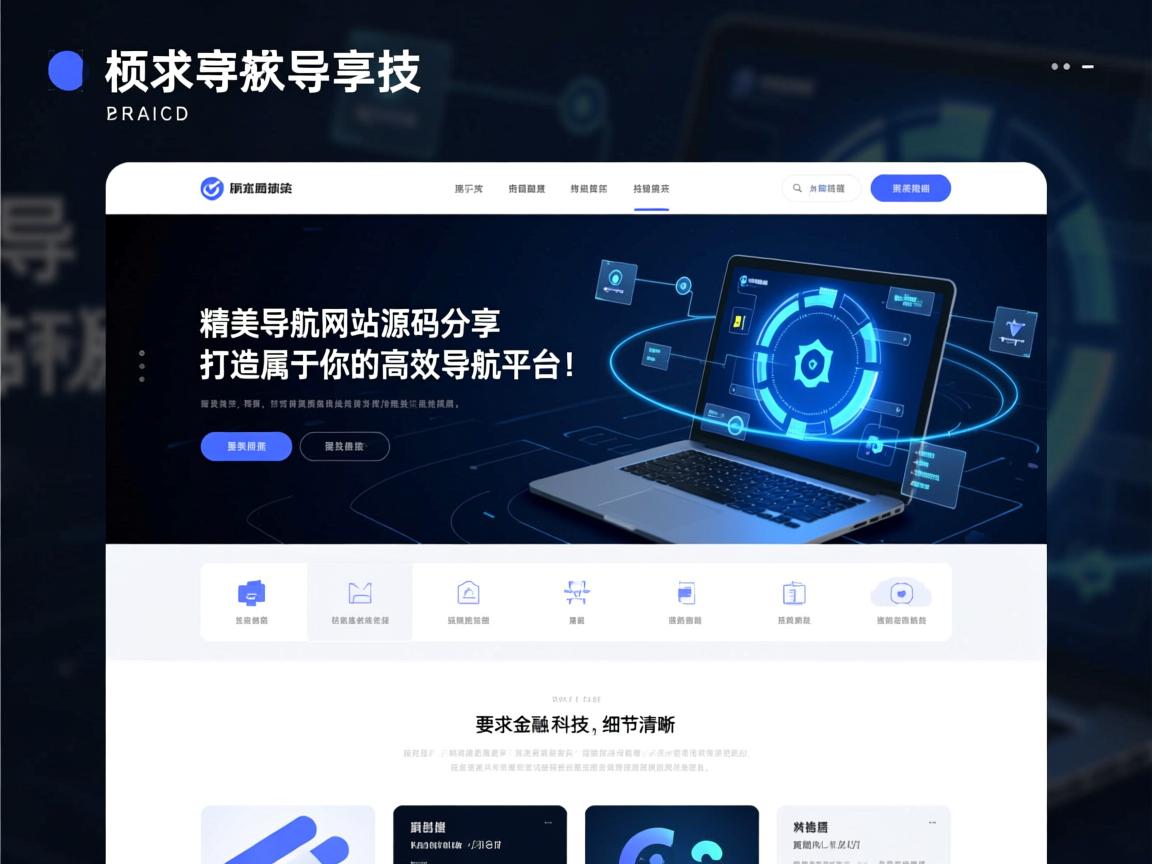 }精美导航网站源码分享，打造属于你的高效导航平台！