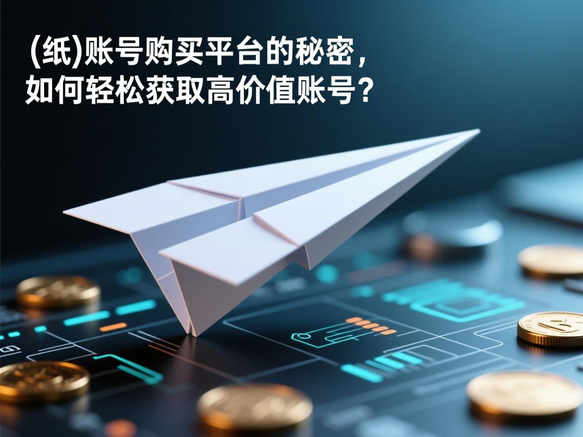 }纸飞机账号购买平台的秘密,如何轻松获取高价值账号?