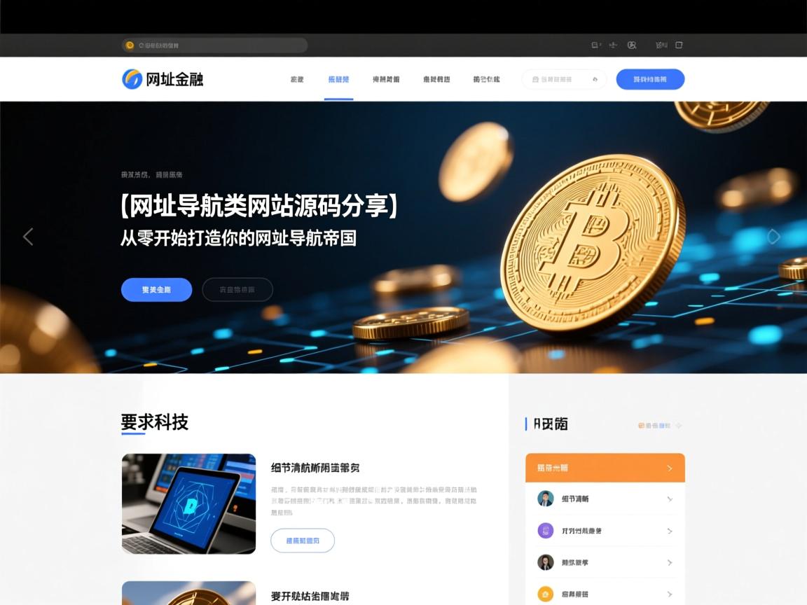 }网址导航类网站源码分享,从零开始打造你的网址导航帝国