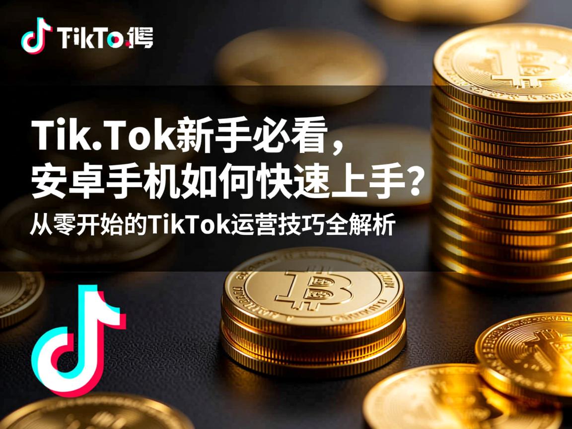 }TikTok新手必看,安卓手机如何快速上手?从零开始的TikTok运营技巧全解析
