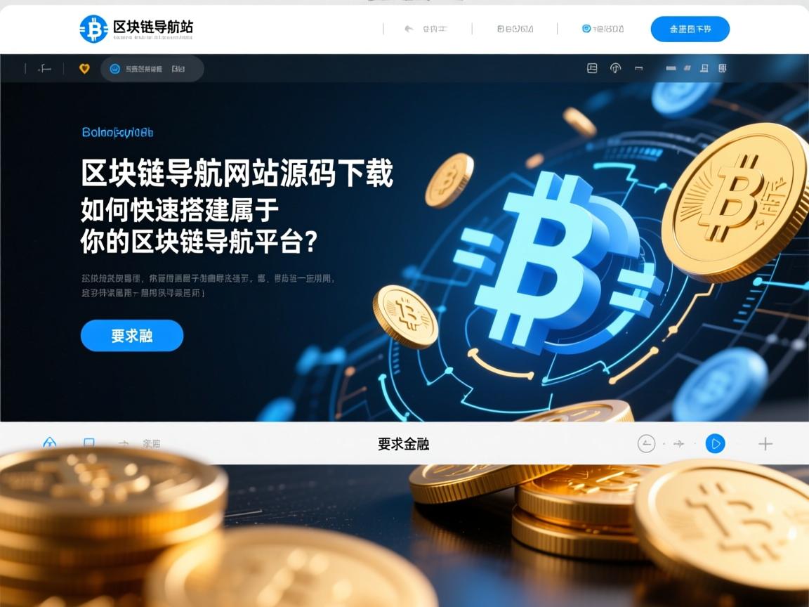 }区块链导航网站源码下载，如何快速搭建属于你的区块链导航平台？