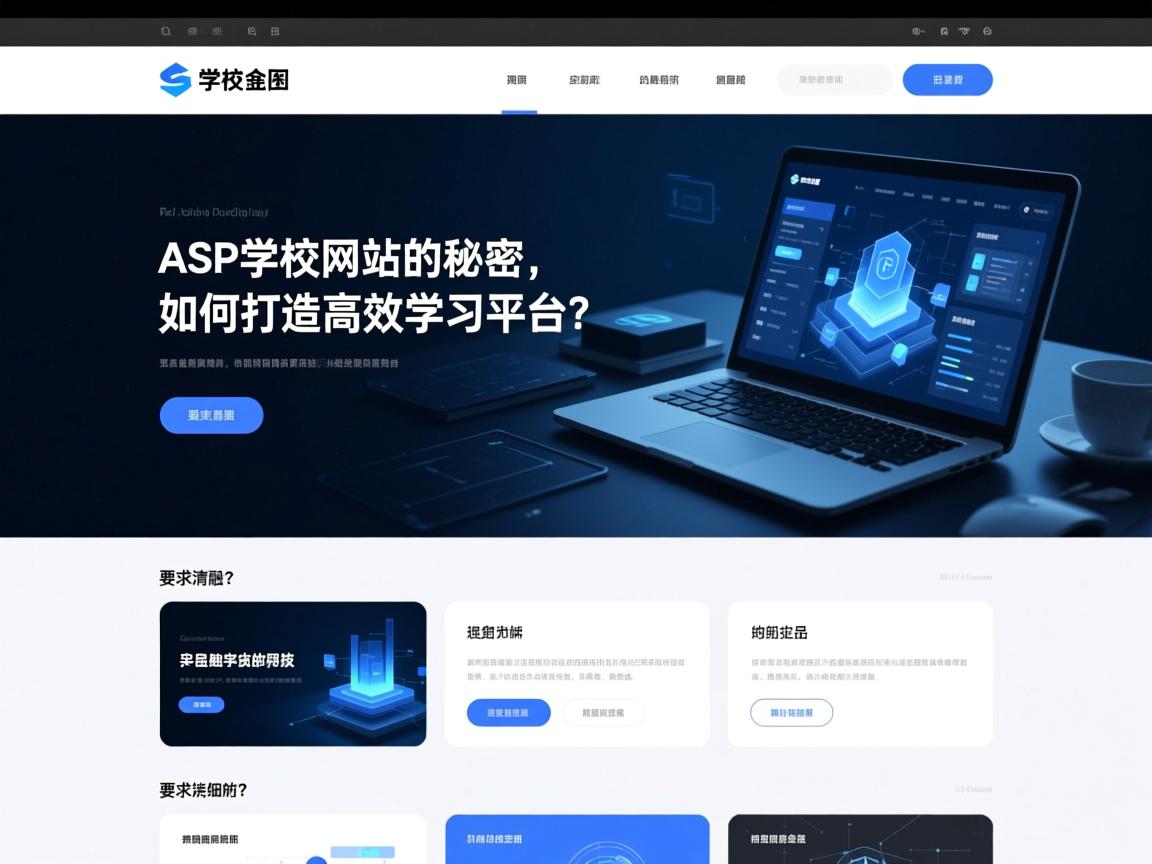 }ASP学校网站的秘密，如何打造高效学习平台？