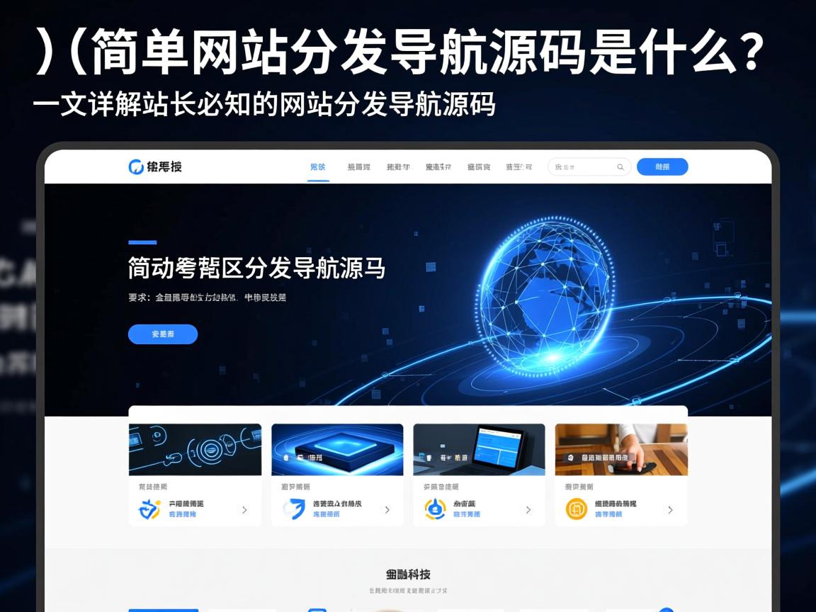 }简单网站分发导航源码是什么？一文详解站长必知的网站分发导航源码