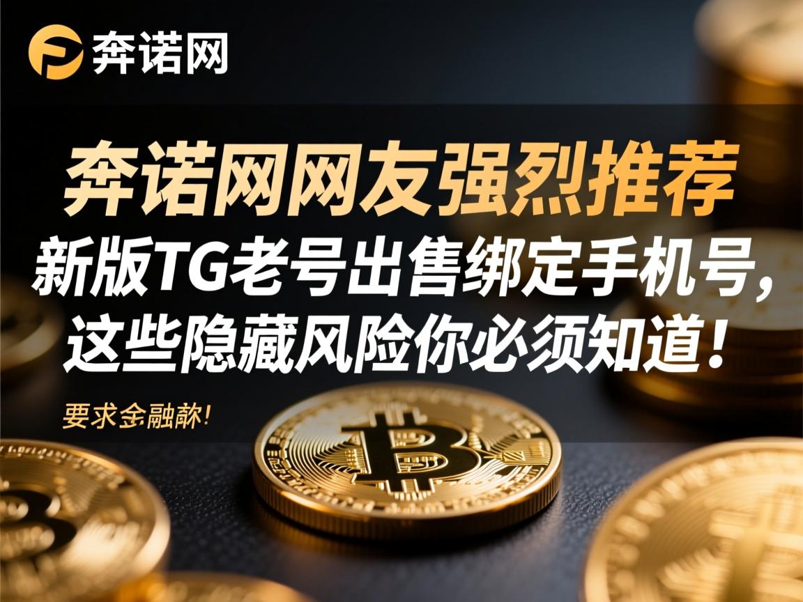 奔诺网网友强烈推荐,新版TG老号出售绑定手机号,这些隐藏风险你必须知道!
