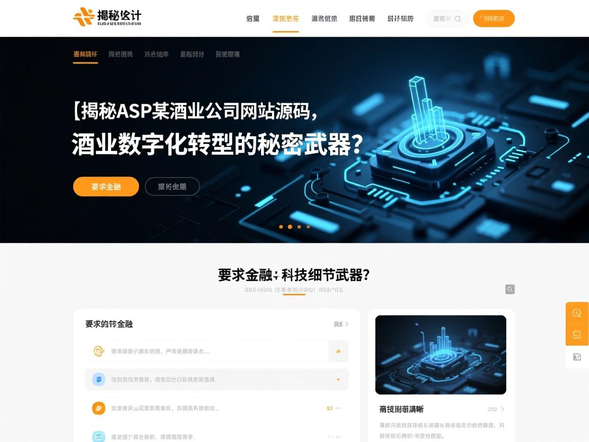 }揭秘ASP某酒业公司网站源码,酒业数字化转型的秘密武器?