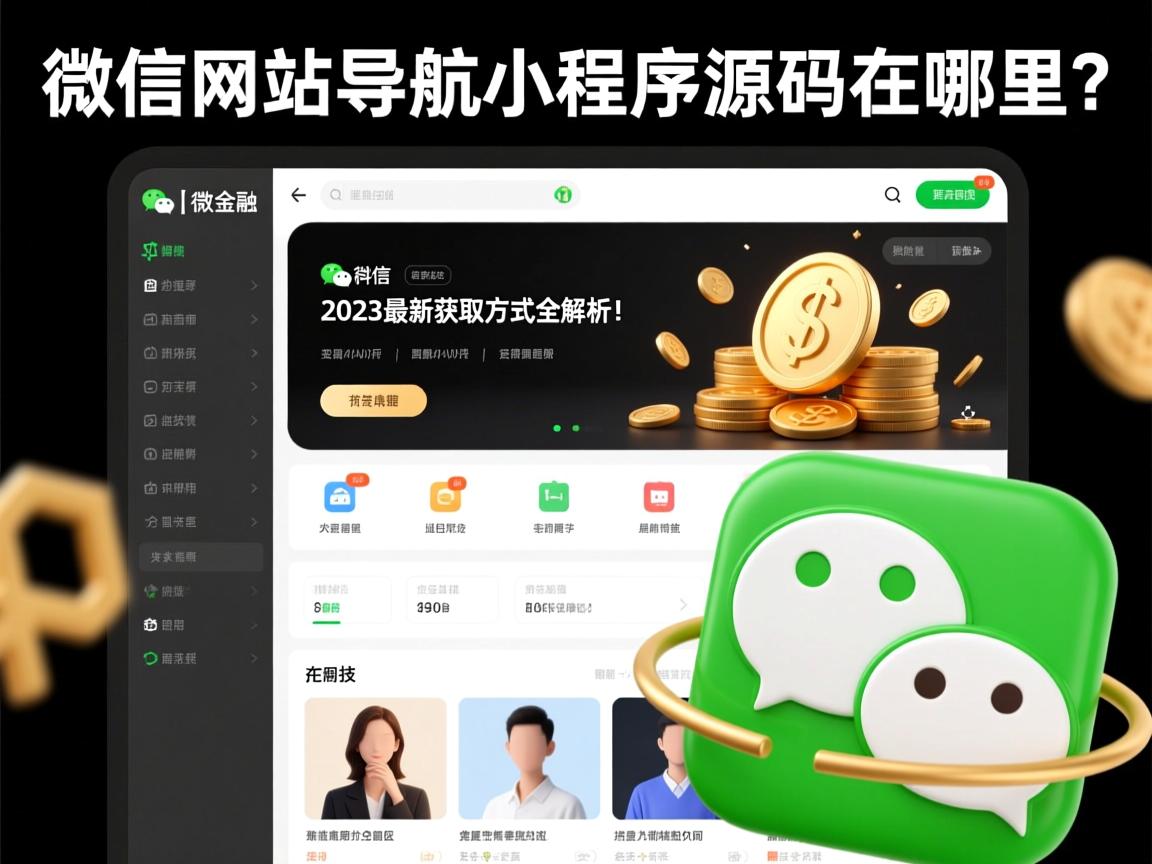 }微信网站导航小程序源码在哪里？2023最新获取方式全解析！