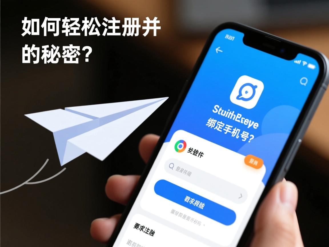 纸飞机社交软件的秘密,如何轻松注册并绑定手机号?