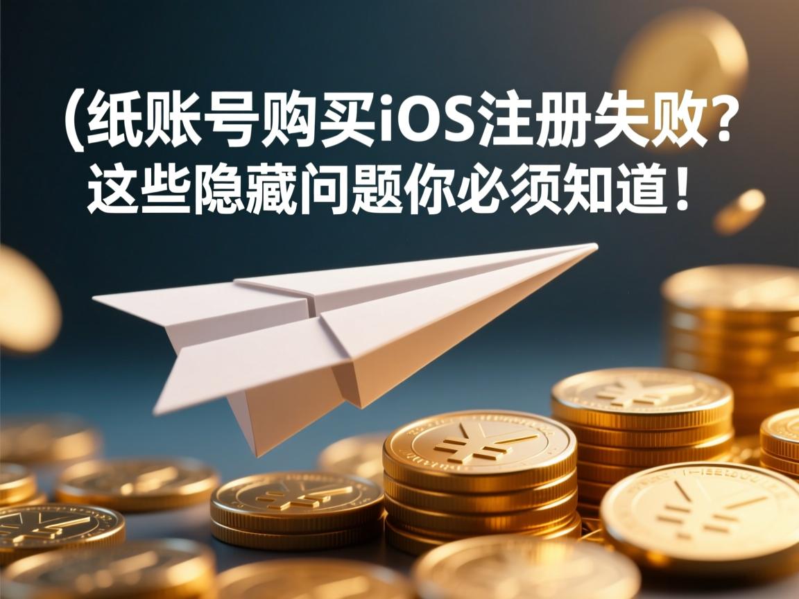 }纸飞机账号购买iOS注册失败?这些隐藏问题你必须知道!