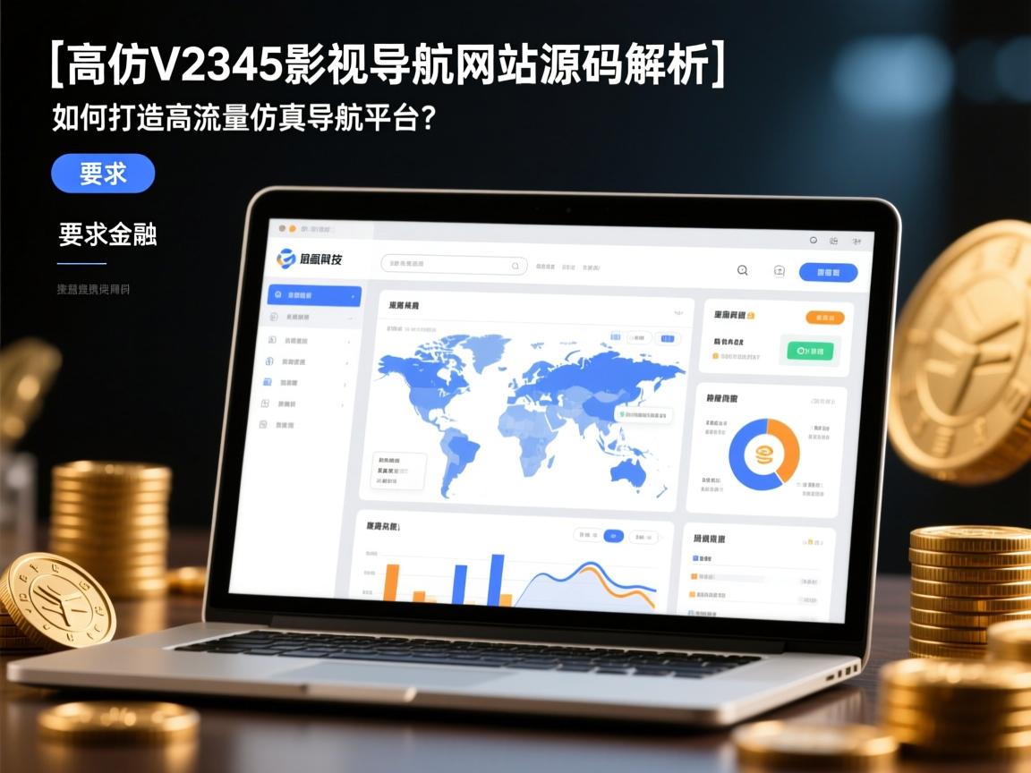}高仿V2345影视导航网站源码解析，如何打造高流量仿真导航平台？