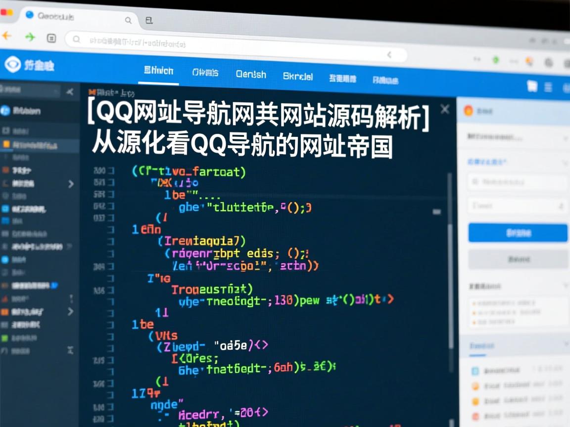 }QQ网址导航门户网站源码解析,从源代码看QQ导航的网址帝国