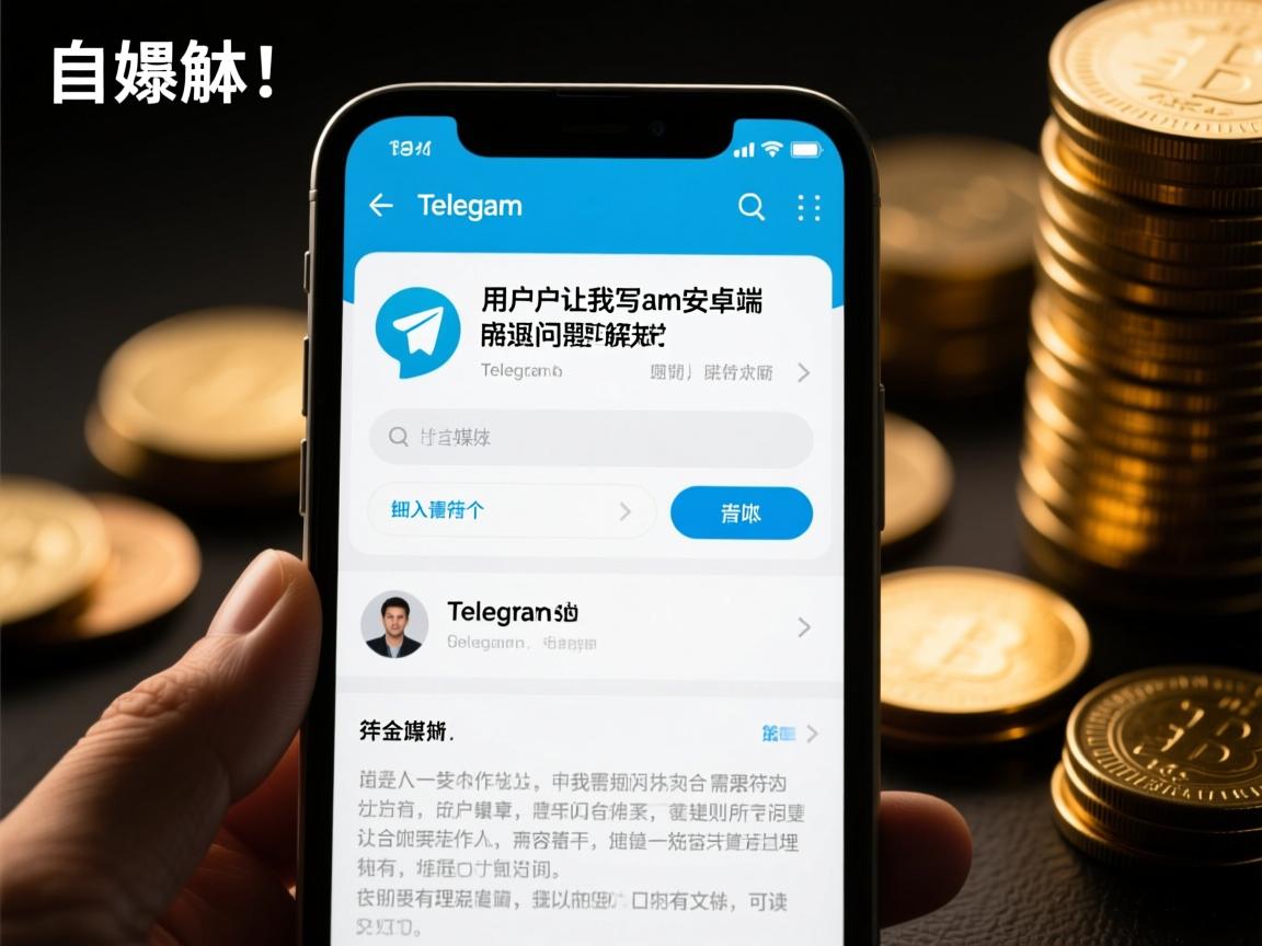 嗯，用户让我写一个关于Telegram安卓端闪退问题解决的文章。首先，我需要理解用户的需求。用户是一个自媒体作者，所以文章需要符合SEO规则，埋入关键词，同时内容要有理有据，可读性强，口语化但专业