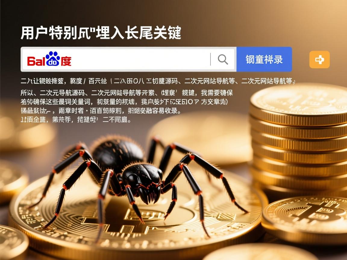 用户特别提到要埋入百度搜索引擎的长尾关键词和流量词，比如二次元导航源码、二次元网站导航等。所以，我需要确保这些关键词自然地融入文章中，同时符合最新的SEO规则，让百度蜘蛛容易收录