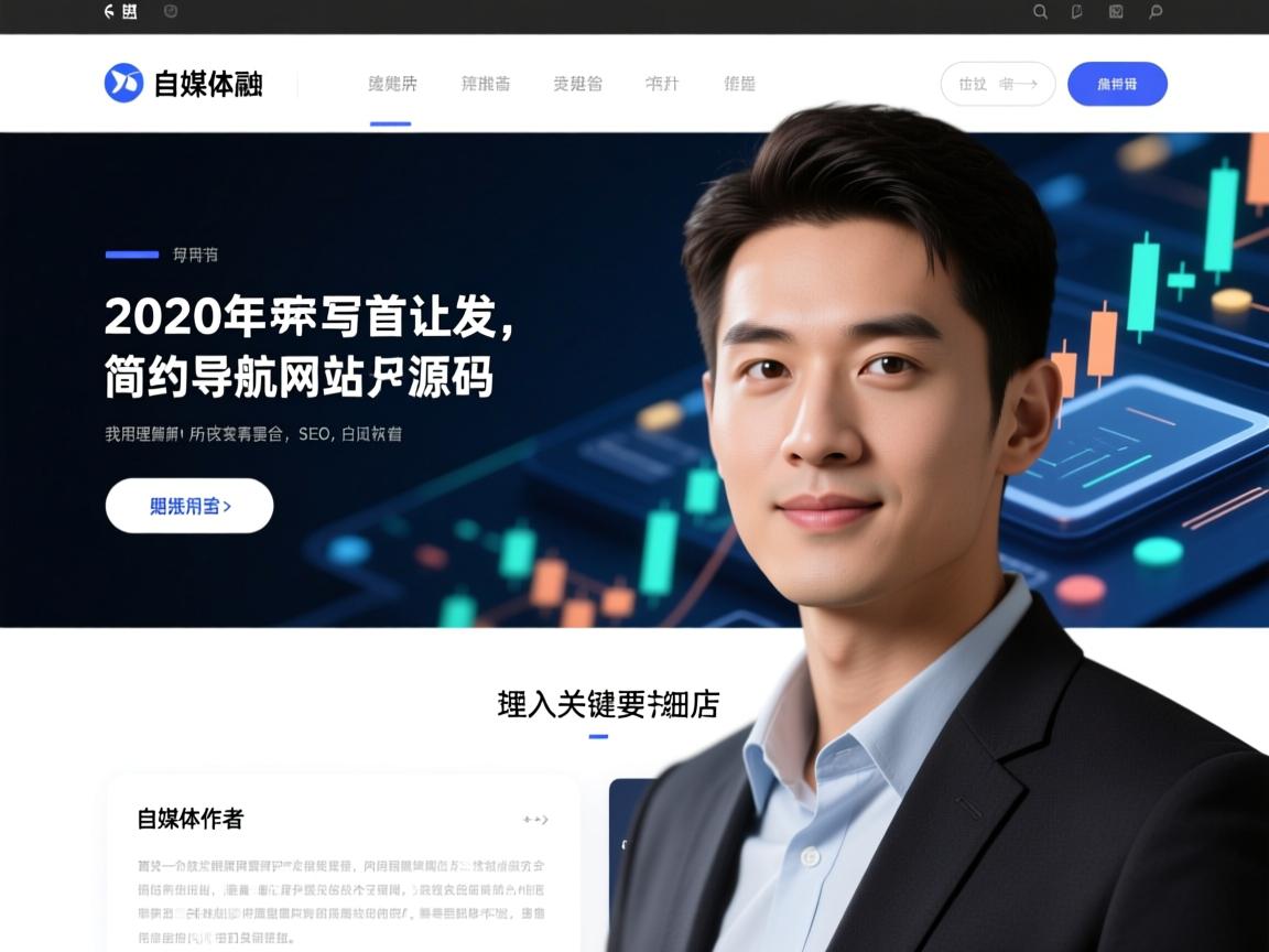 嗯，用户让我写一个关于2020年首发的简约导航网站源码的文章。首先，我需要理解用户的需求。用户是一个自媒体作者，所以文章需要符合SEO规则，埋入关键词，同时内容要有理有据，可读性强，口语化但专业