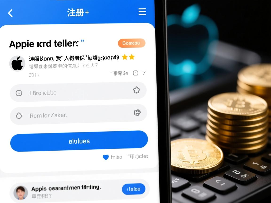 部分需要详细描述注册步骤，同时埋入关键词。我得确保每句话后面都有增量信息，比如加入自己的观点或网友评价。比如，提到苹果审核严格，可以引用一些网友的评论，说明他们遇到的问题