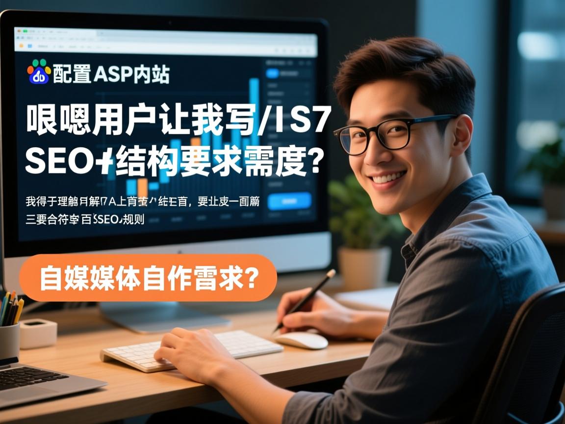 详细阅读:嗯,用户让我写一个关于IIS7配置ASP网站的文章,还特别提到了SEO和结构要求。首先,我得理解用户的需求。他们可能是一个自媒体作者,需要一篇符合百度SEO规则的文章,同时内容要专业且有吸引力 嗯,用户让我写一个关于IIS7配置ASP网站的文章,还特别提到了SEO和结构要求。首先,我得理解用户的需求。他们可能是一个自媒体作者,需要一篇符合百度SEO规则的文章,同时内容要专业且有吸引力