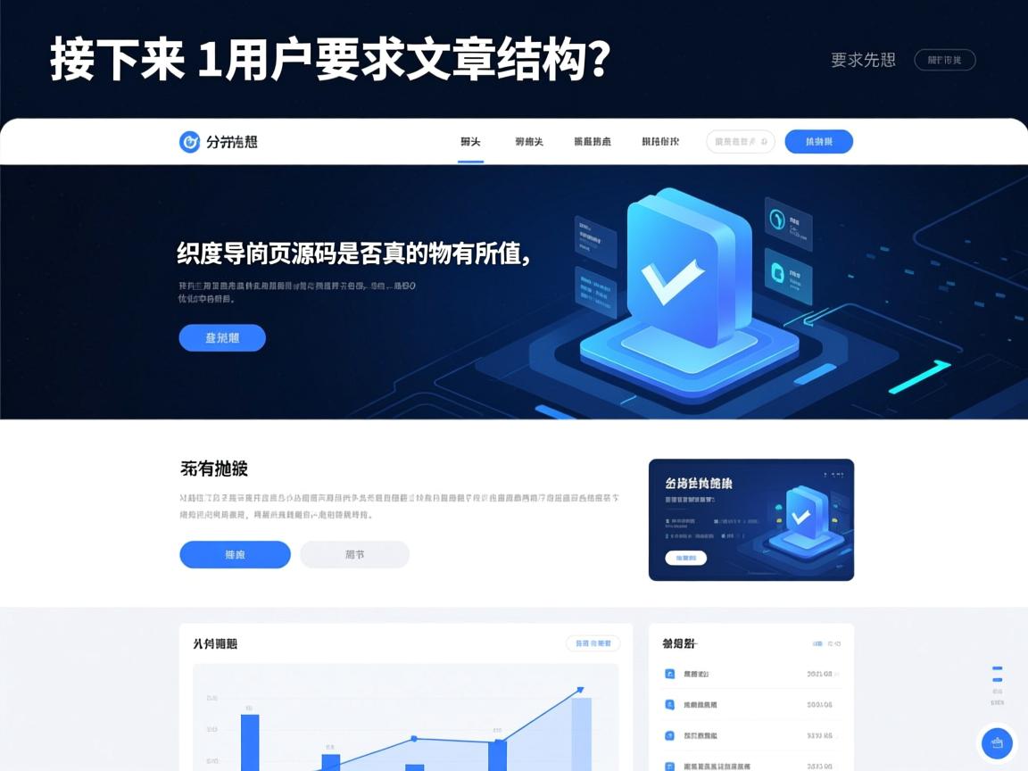 接下来，用户要求文章结构是总分总，开头要有噱头，吸引读者继续阅读。我得先想一个引人入胜的开头，可能抛出一个争议点或者有趣的问题，比如织梦导航页源码是否真的物有所值，或者它在SEO优化中的作用