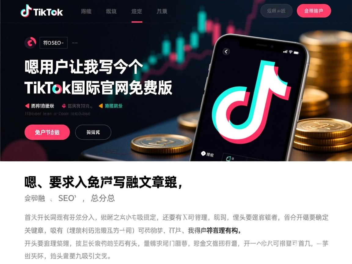 详细阅读:嗯,用户让我写一个关于TikTok国际官网免费版的文章,而且要符合SEO,埋入长尾关键词,还要有理有据,可读性强。首先,我得确定文章的结构,总分总,开头要有噱头,吸引读者 嗯,用户让我写一个关于TikTok国际官网免费版的文章,而且要符合SEO,埋入长尾关键词,还要有理有据,可读性强。首先,我得确定文章的结构,总分总,开头要有噱头,吸引读者
