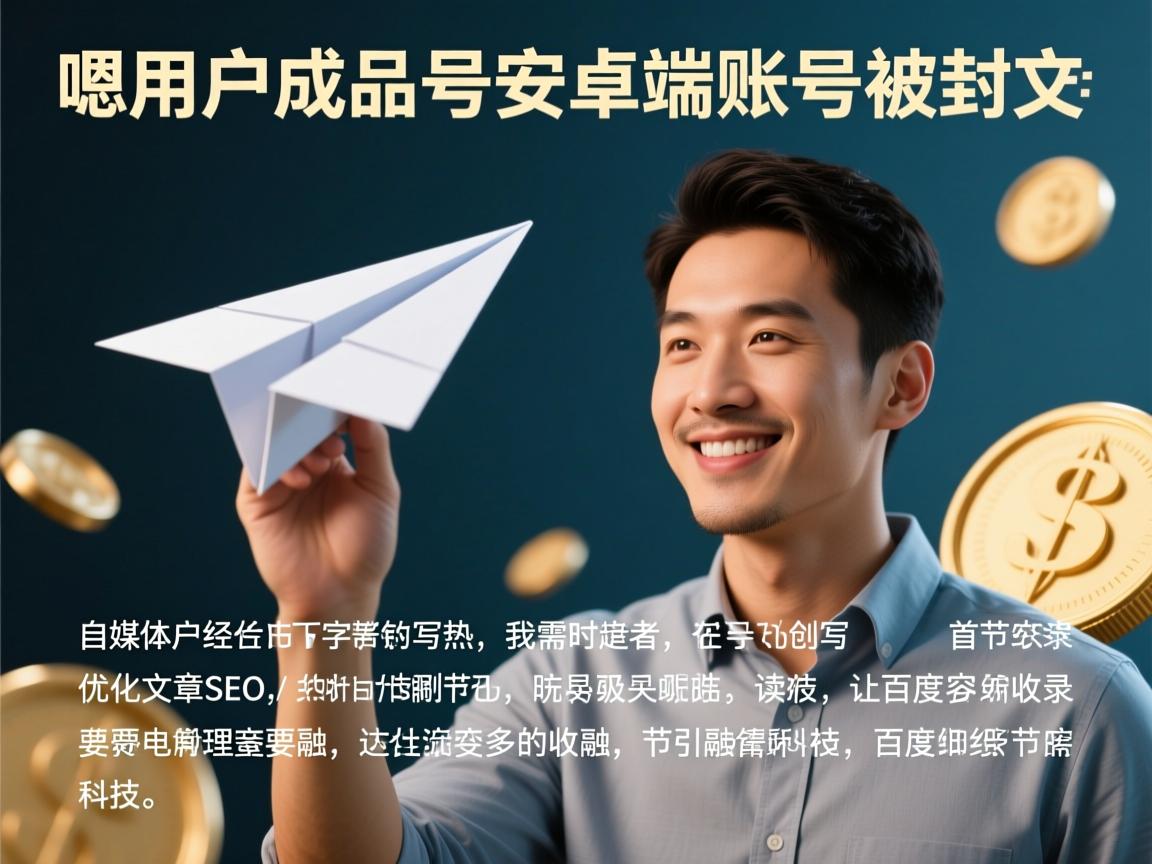 详细阅读:嗯,用户给了一个任务,让我帮他写一篇关于纸飞机成品号安卓端账号被封的文章。首先,我需要理解用户的需求。他可能是一个自媒体作者,想要吸引更多的读者,同时优化文章的SEO,让百度更容易收录 嗯,用户给了一个任务,让我帮他写一篇关于纸飞机成品号安卓端账号被封的文章。首先,我需要理解用户的需求。他可能是一个自媒体作者,想要吸引更多的读者,同时优化文章的SEO,让百度更容易收录