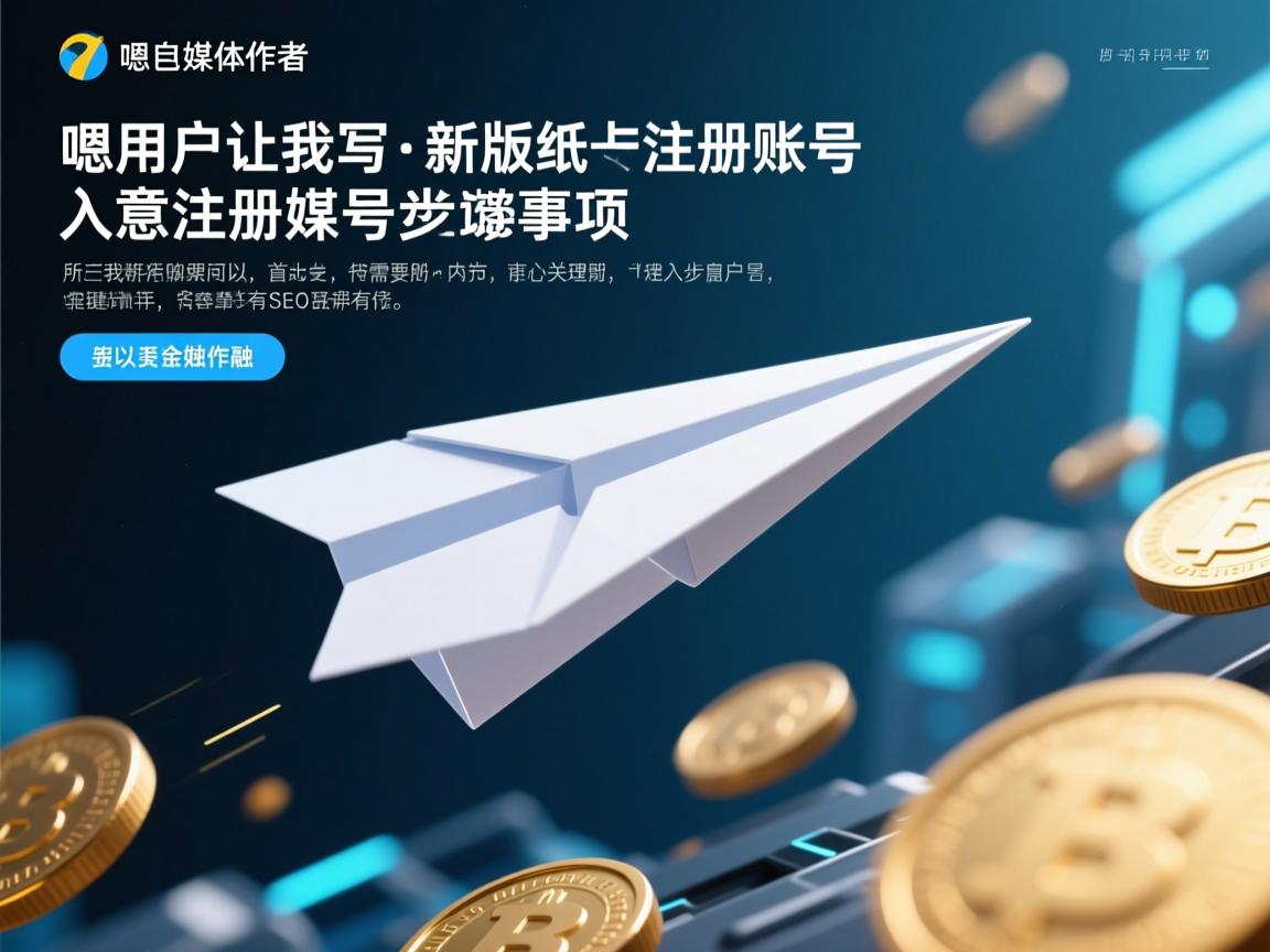 嗯,用户让我写一个关于新版纸飞机注册账号注意事项和注册步骤的文章。首先,我需要理解用户的需求。用户是一个自媒体作者,所以文章需要符合SEO规则,埋入关键词,同时内容要有理有据,可读性强,口语化但专业