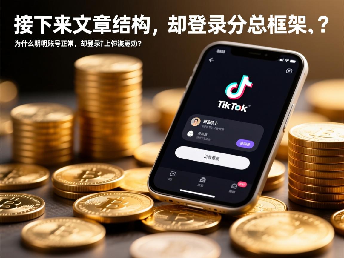 详细阅读:接下来,文章结构要符合总分总框架。开头要有噱头,吸引读者继续阅读。或许可以抛出一个常见问题,比如为什么明明账号正常,却登录不上TikTok?这样能引起读者的共鸣和兴趣 接下来,文章结构要符合总分总框架。开头要有噱头,吸引读者继续阅读。或许可以抛出一个常见问题,比如为什么明明账号正常,却登录不上TikTok?这样能引起读者的共鸣和兴趣