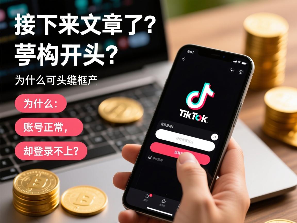接下来,文章结构要符合总分总框架。开头要有噱头,吸引读者继续阅读。或许可以抛出一个常见问题,比如为什么明明账号正常,却登录不上TikTok?这样能引起读者的共鸣和兴趣