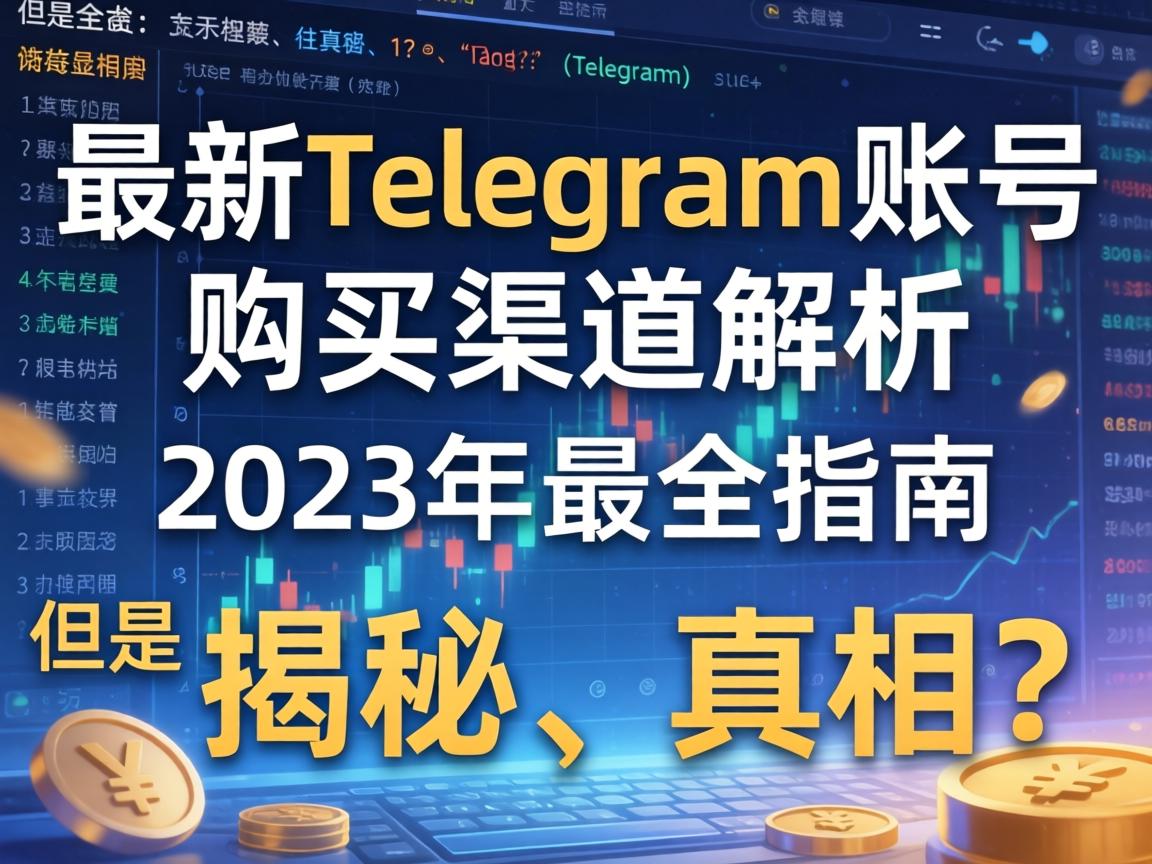 用户给的示例标题是最新Telegram账号购买渠道解析，2023年最全指南，看起来不错，但可能需要更吸引眼球。比如，可以加入一些疑问词，比如揭秘、真相之类的词，让标题更有吸引力