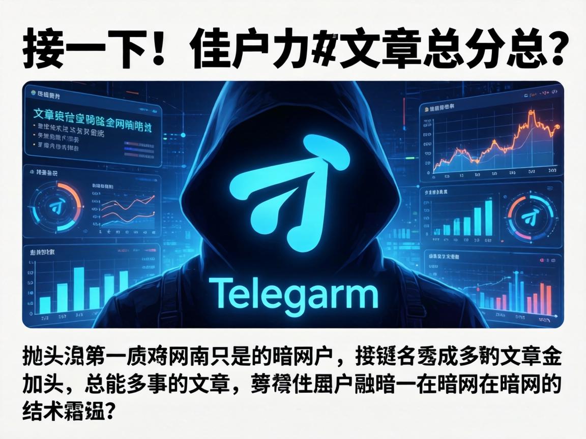 接下来，用户要求文章结构是总分总，开头要有噱头，吸引读者，可能抛出一个精彩或争议的片段作为前言，提出疑问。比如，开头可以提到Telegram在暗网中的神秘角色，引发读者兴趣