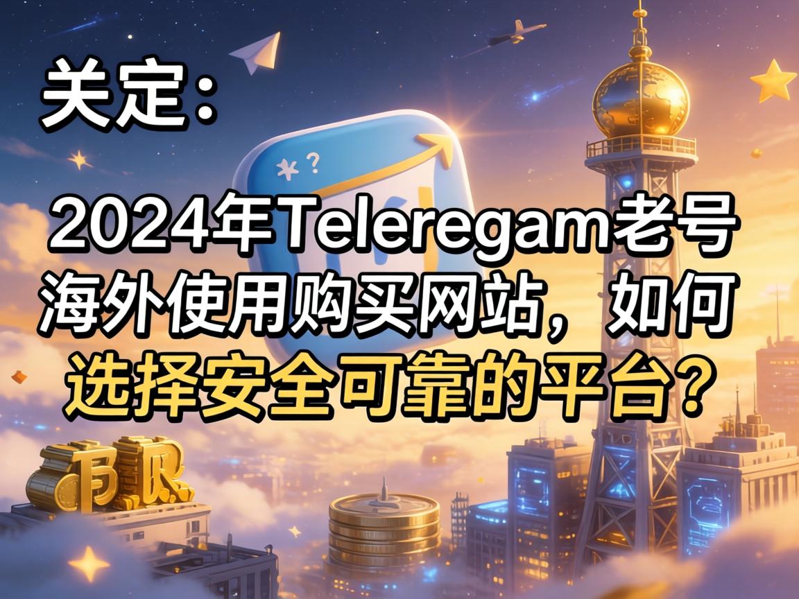 首先，我需要确定文章的标题。用户提供的示例标题是2024年Telegram老号海外使用购买网站，如何选择安全可靠的平台？这个标题不错，涵盖了关键词，同时提出了问题，吸引读者