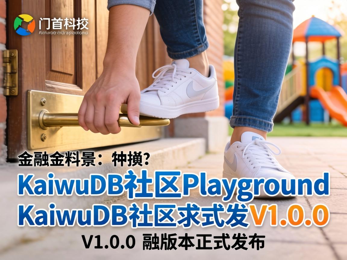 门槛上手 | KaiwuDB 社区 Playground v1.0.0 版本正式发布