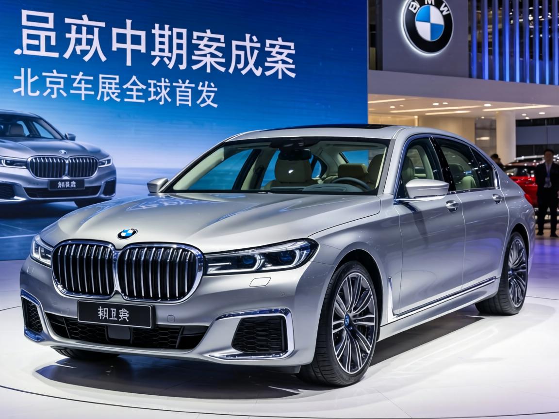 中期改款宝马 7 系实车曝光 北京车展全球首发