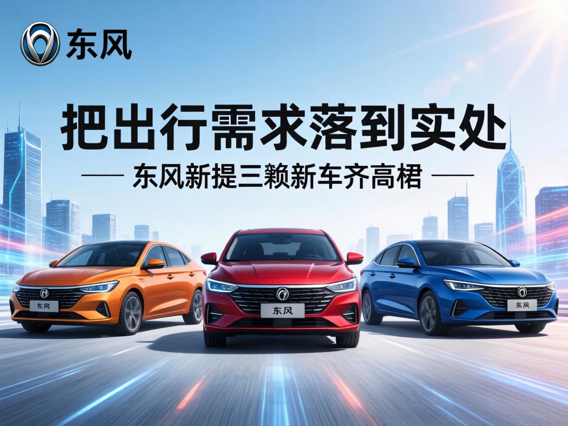 东风奕派三款新车齐亮相，把出行需求落到实处