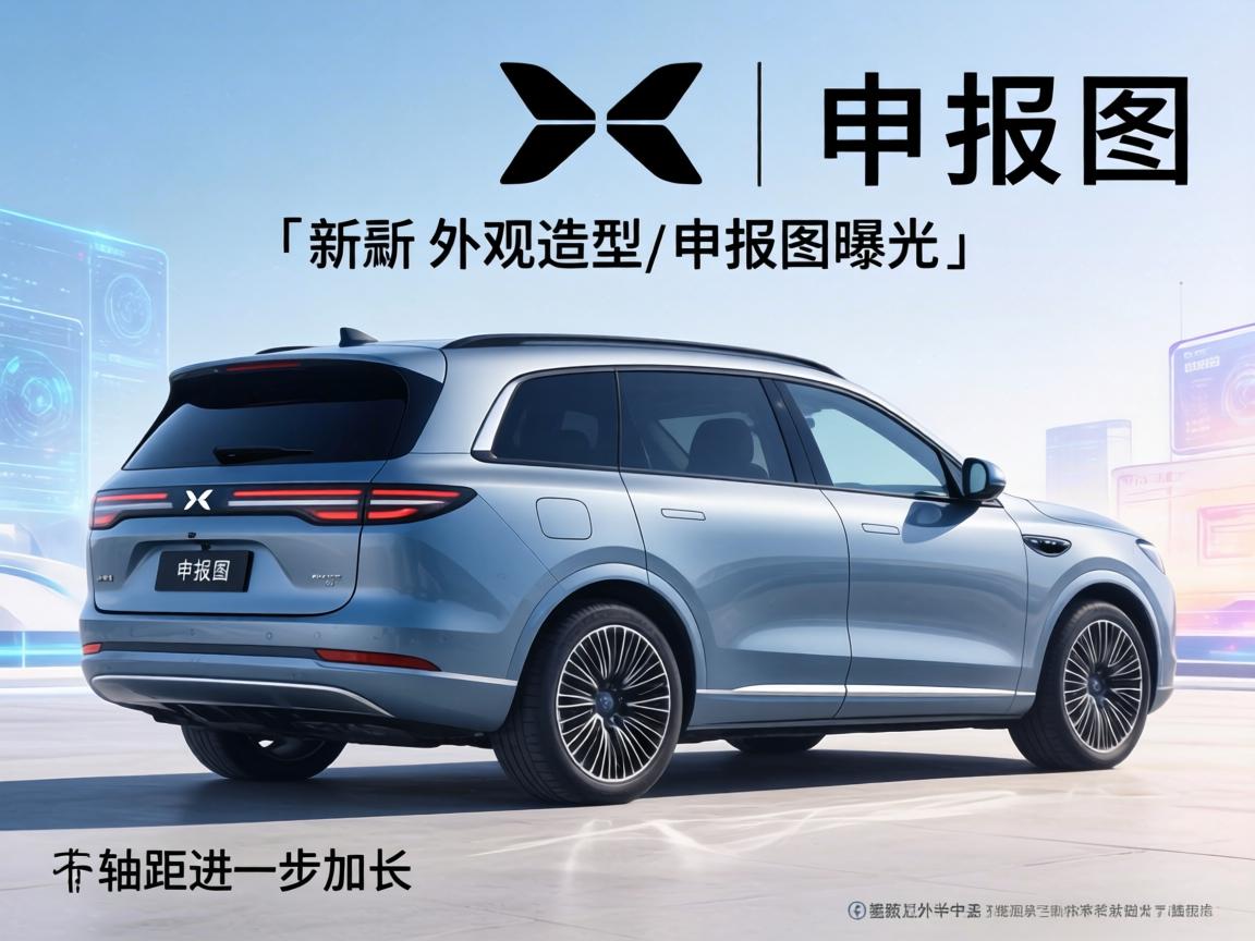 新款问界M9申报图曝光！外观造型更精致，轴距进一步加长