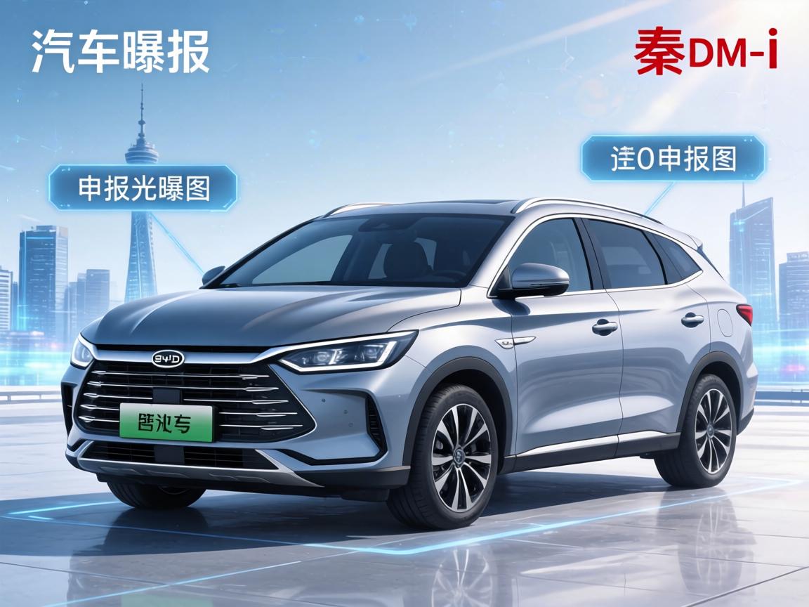 【E汽车】比亚迪秦MAX DM-i申报图曝光