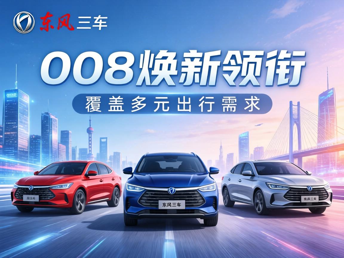 东风奕派三车同期亮相， 008焕新领衔，覆盖多元出行需求
